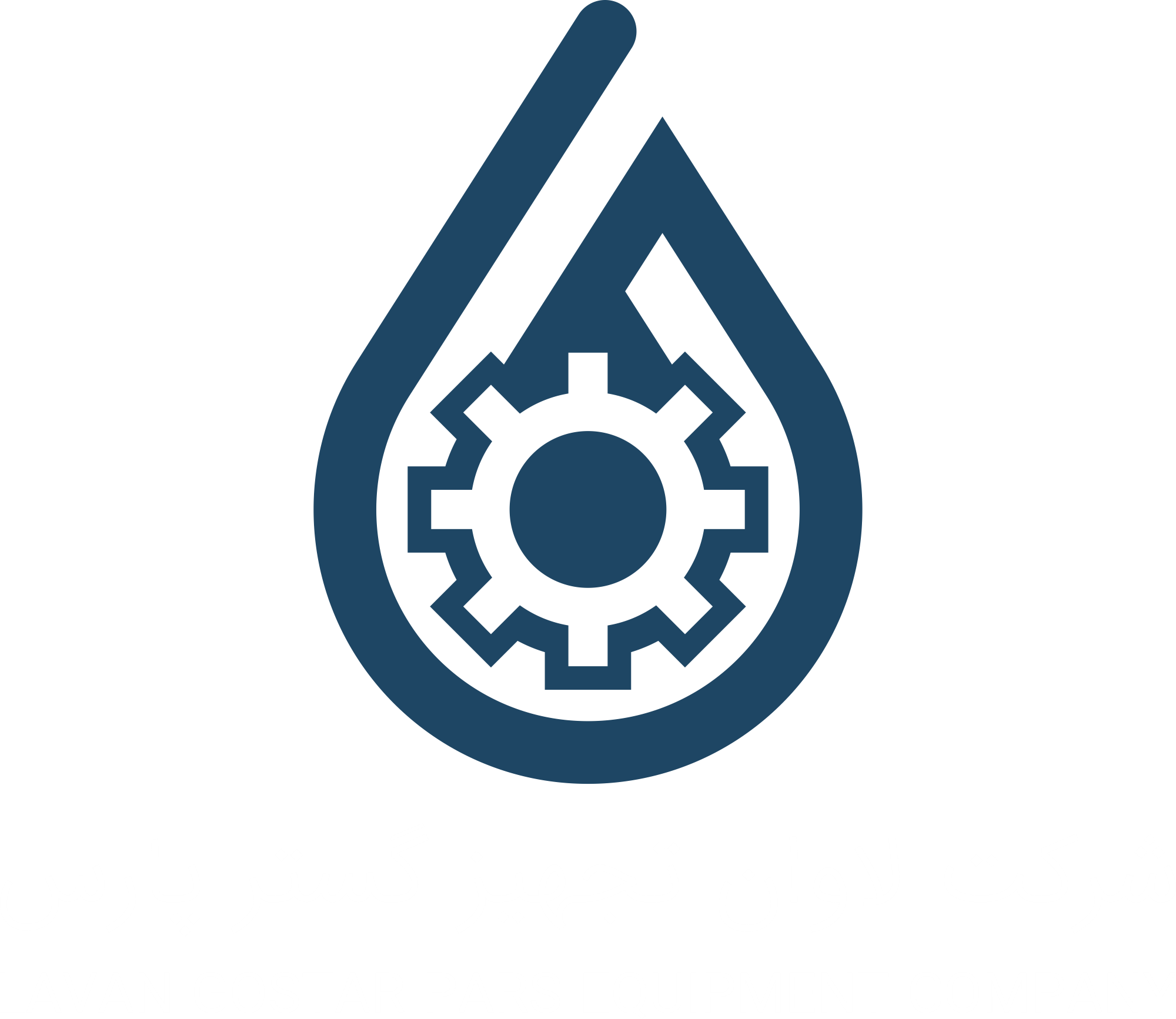 Lavan Gostar Pars Equipment Company – Logo (Persian & English Font) (Indigo Dye & White Color)